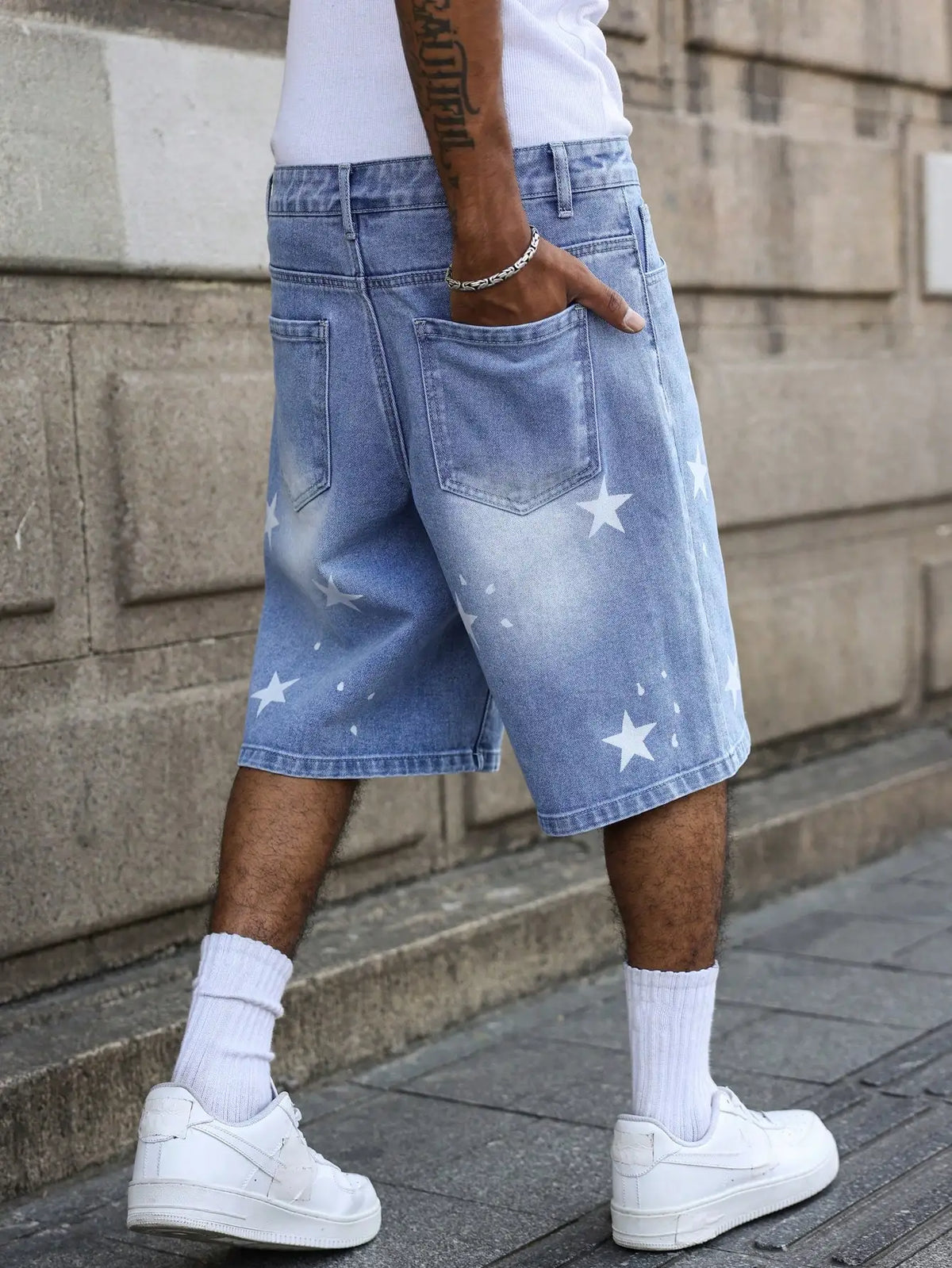 Pantalón corto Carter Blue Star