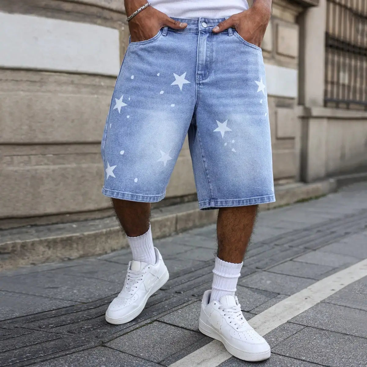 Pantalón corto Carter Blue Star